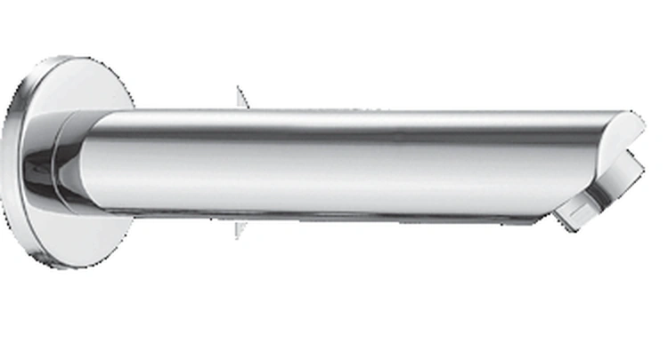 Polo Mario Spout, wall mounted (170 mm), round shape — Chrome
