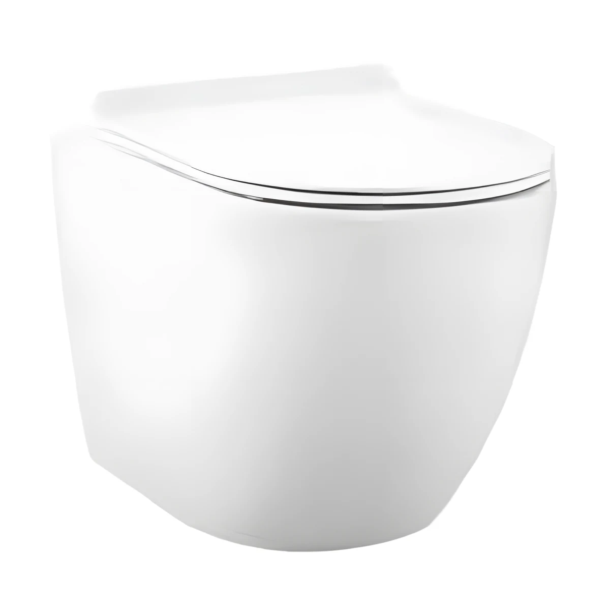Polo Mario Wall Hung WC, rimless (535x360mm), total depth 365mm — White
