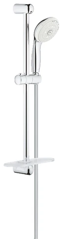 New Tempesta 100 Shower Rail Set 4 Sprays