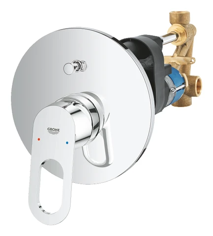 Bau Loop Single Lever Bath Mixer 1/2"