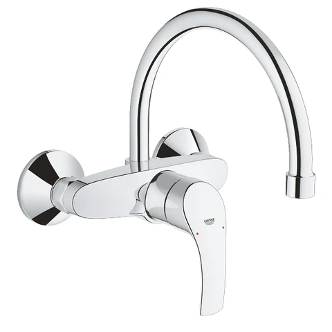 GROHE Eurosmart Single lever sink mixer 1/2" HIGH