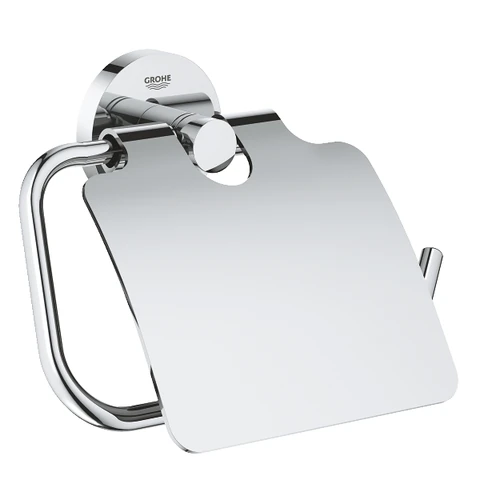 ESSENTIALS TOILET PAPER HOLDER W.COVER