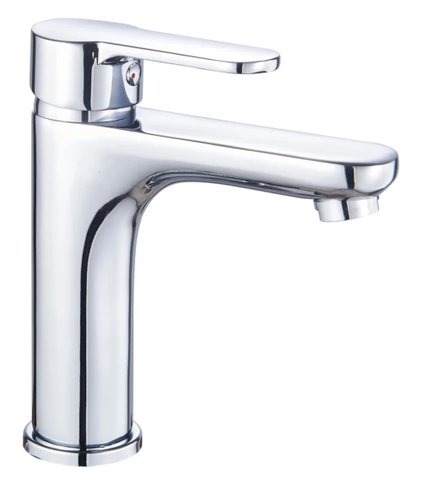 HUDSON Basin Mixer with Plastic Click Clack Pop-up