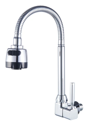 ORION Sink Tap with ss Flexible Spout Wall Mounted