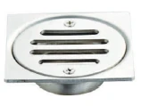 304SS Steel Floor Drain 2pcs 8*8cm
