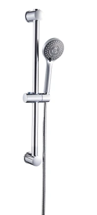 Sliding Bar Chrome 600mm+ hand shower 5 func+hose