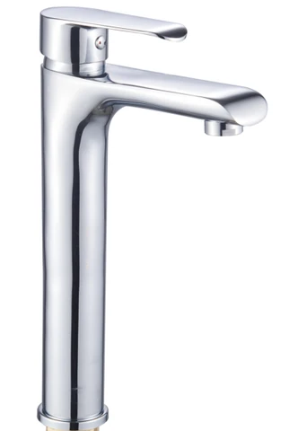 QUARTZ Single Lever High-Raised Basin Mixer
