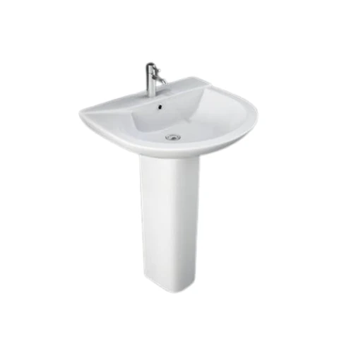 RAK Wash Basin W/Peds 55cm LIWA