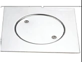 304SS White Cushion Floor Drain 2pcs 10*10cm