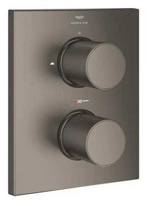 GROHE Grohtherm F Thermostatic trim with integrated 2 way diverter