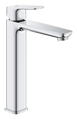 GROHE GROHE Cubeo Cubeo Basin Tap XL Size for Free Standing Basins with Smooth Body Water Saving Chrome XL