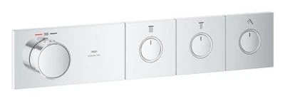 GROHE Grohtherm Aqua Tiles Thermostat for concealed installation with 3 valves