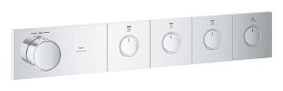 GROHE Grohtherm Aqua Tiles Thermostat for concealed installation with 4 valves