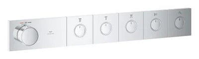 GROHE Grohtherm Aqua Tiles Thermostat for concealed installation with 5 valves