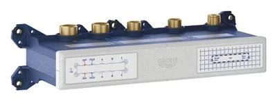 GROHE Grohtherm Aqua Tiles Thermostatic concealed installation box with 3 valves