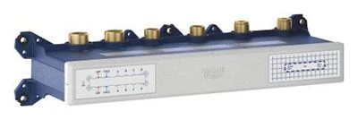 GROHE Grohtherm Aqua Tiles Thermostatic concealed installation box with 4 valves