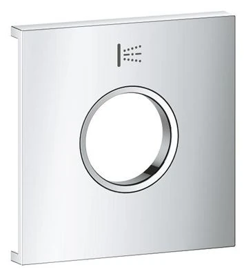 GROHE Grohtherm Aqua Tiles Exchangeable metal plate with symbol body spray