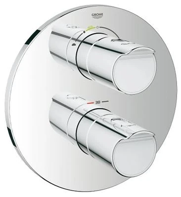 GROHE Grohtherm 2000 Thermostat with integrated 2 way diverter for bath or shower with more than one outlet