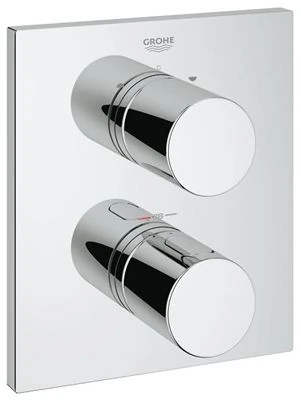 GROHE Grohtherm 3000 Cosmopolitan Thermostat with integrated 2 way diverter for bath or shower with more than one outlet