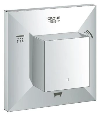 GROHE Allure Brilliant 5 way diverter