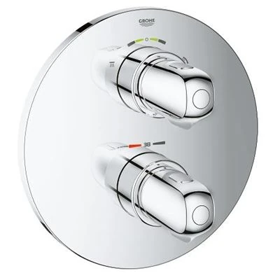 GROHE Grohtherm 1000 Thermostatic shower mixer with integrated 2 way diverter
