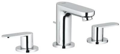 GROHE Eurosmart Cosmopolitan Three hole basin mixer 1/2" S Size M