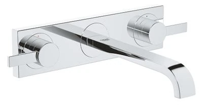 GROHE Allure Three hole basin mixer 1/2" M Size L