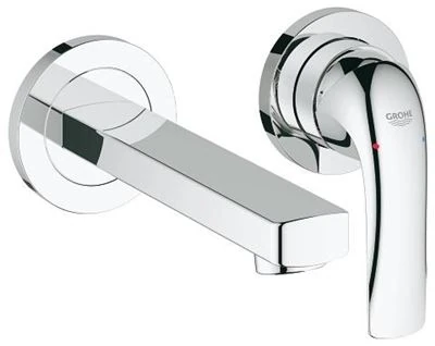 GROHE BauCurve Two hole basin mixer
