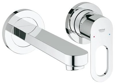 GROHE BauLoop Two hole basin mixer