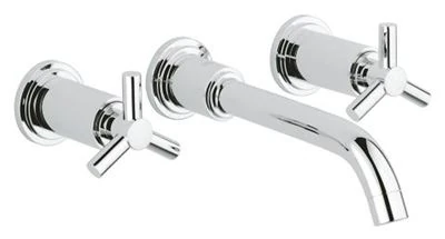 GROHE Atrio Three hole basin mixer M Size L