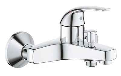 GROHE BauCurve Single lever bath mixer 1/2"