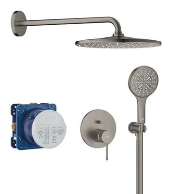 GROHE Essence Concealed shower system with Rainshower Mono 310