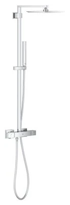 GROHE Euphoria Cube System 230 Shower system with thermostatic mixer for wall mounting