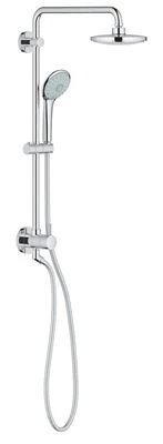 GROHE Retrofit 180 Shower system with diverter for wall mounting