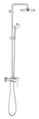GROHE Tempesta Cosmopolitan System 210 Shower system with single lever mixer for wall mounting