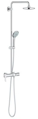 GROHE Euphoria System 180 Shower system with single lever bath mixer for wall mounting
