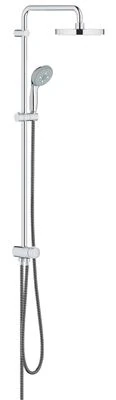 GROHE Tempesta System 200 Flex shower system with diverter for wall mounting