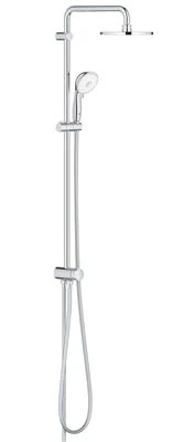 GROHE Tempesta Rustic System 200 Flex shower system with diverter for wall mounting