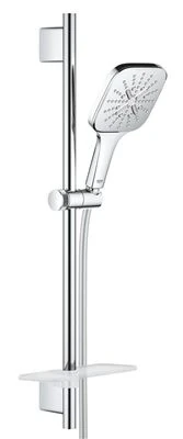 GROHE Rainshower SmartActive 130 Cube Shower rail set 3 sprays