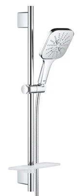 GROHE Rainshower SmartActive 130 Cube Shower rail set 3 sprays