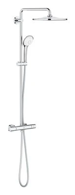 GROHE Euphoria System 310 Shower system with thermostatic mixer for wall mounting