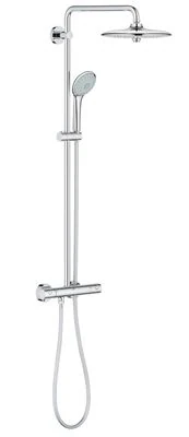 GROHE Euphoria System 260 Shower system with thermostat for wall mounting