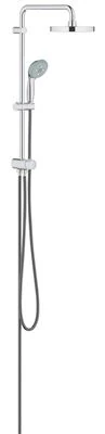 GROHE Tempesta System 200 Flex shower system with diverter for wall mounting