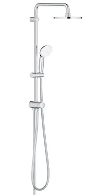 GROHE Tempesta System 200 Flex shower system with diverter for wall mounting