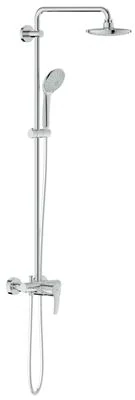 GROHE Euphoria System 180 Shower system with single lever mixer for wall mounting