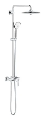 GROHE Euphoria System 260 Shower system with single lever mixer for wall mounting