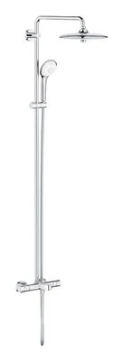 GROHE Euphoria System 260 Shower system with bath thermostat for wall mounting
