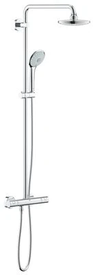 GROHE Euphoria System 180 Shower system with thermostat for wall mounting