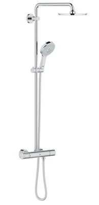 GROHE Rainshower System 210 Shower system with thermostat for wall mounting