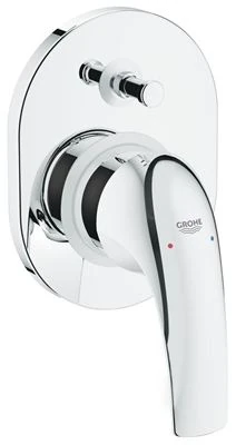 GROHE BauCurve Single lever bath mixer